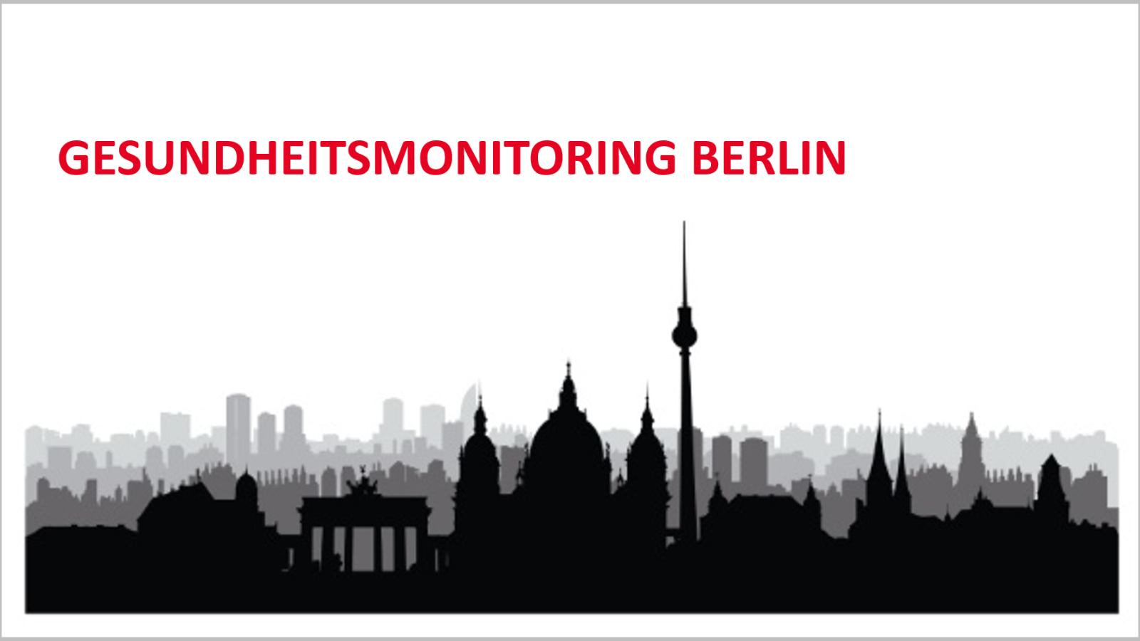 Logo der Gesundheitsberichterstattung Berlin