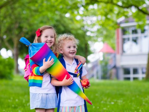 Bild mit Kindern