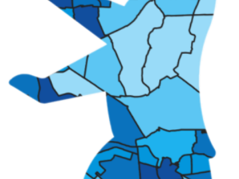 Berliner Bär blau